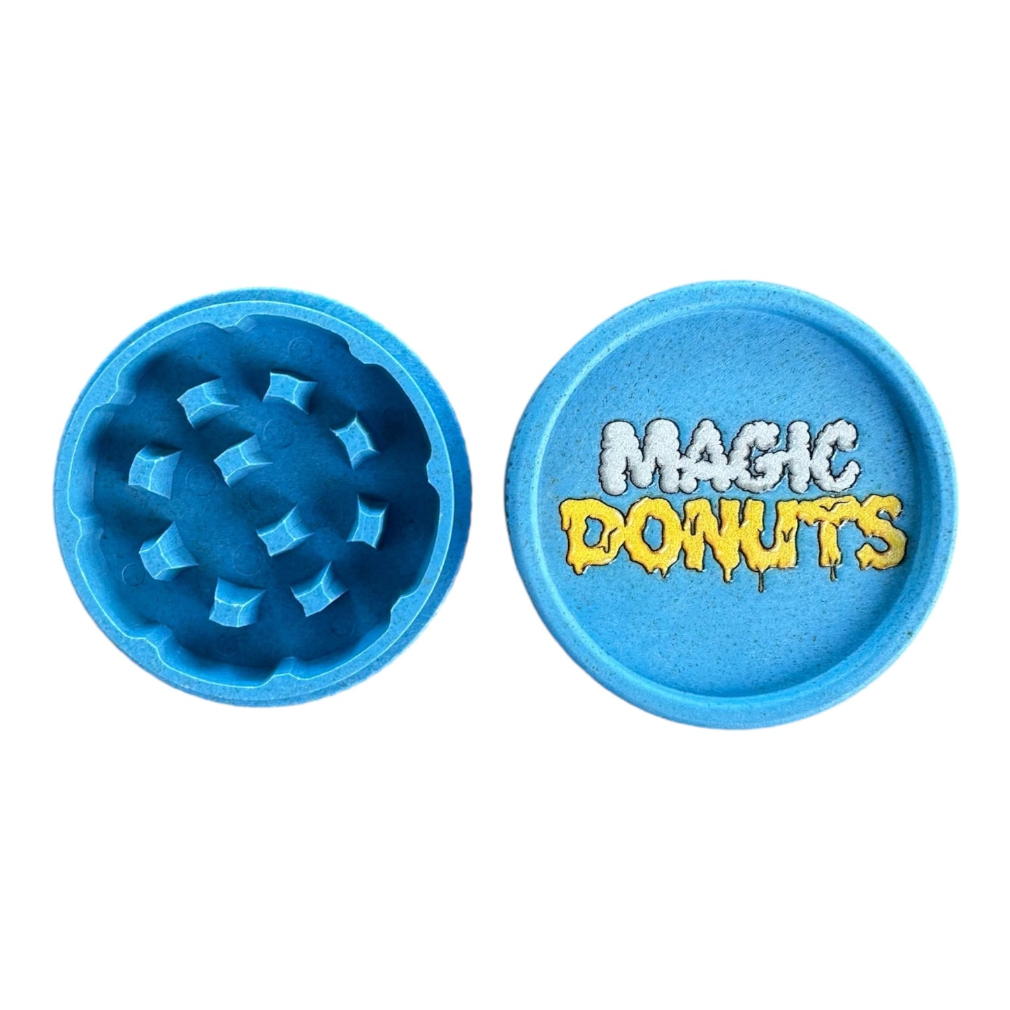 Magic King Grinder Chanvre Bio - Magic Donuts "Bleu" (2 pièces)