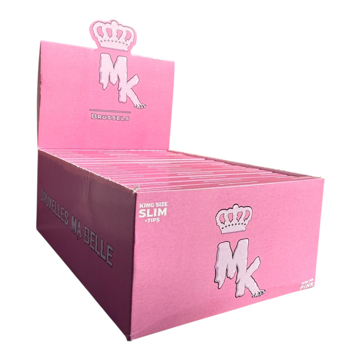 Magic King Rose + TIPS - Feuilles à Rouler King Size "Rose"