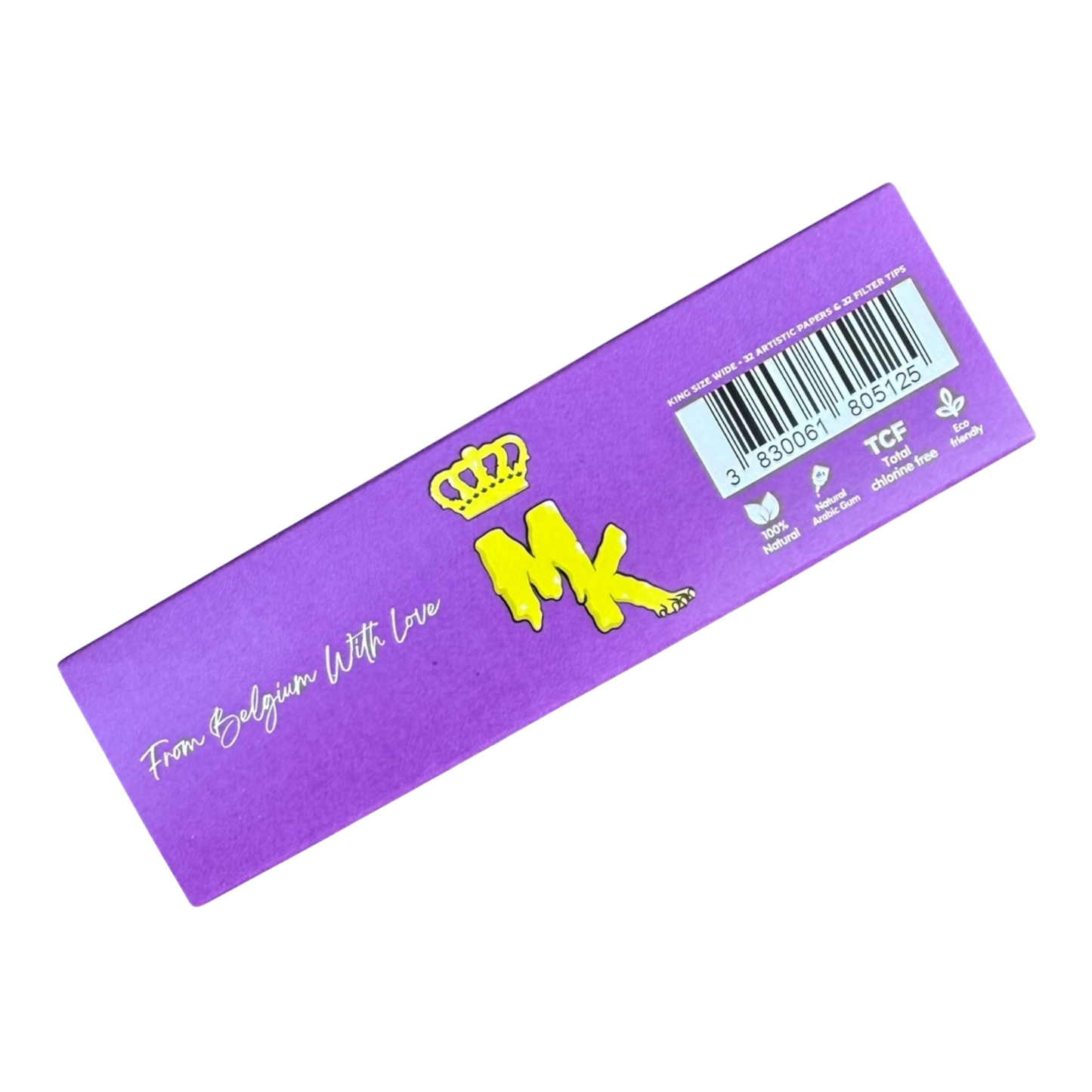 Magic King Donuts Mauve + TIPS - Feuilles à Rouler Large "Non Blanchis"