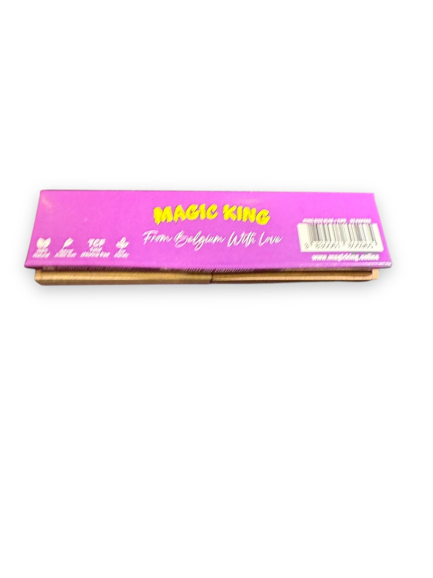 Magic King Mauve + TIPS - Feuilles à Rouler King Size "Non Blanchi"