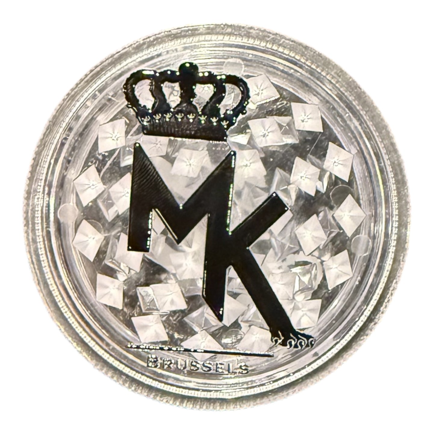 Grinder Plastique Magic King Transparent "Collector" - MK Classic (2 pièces)