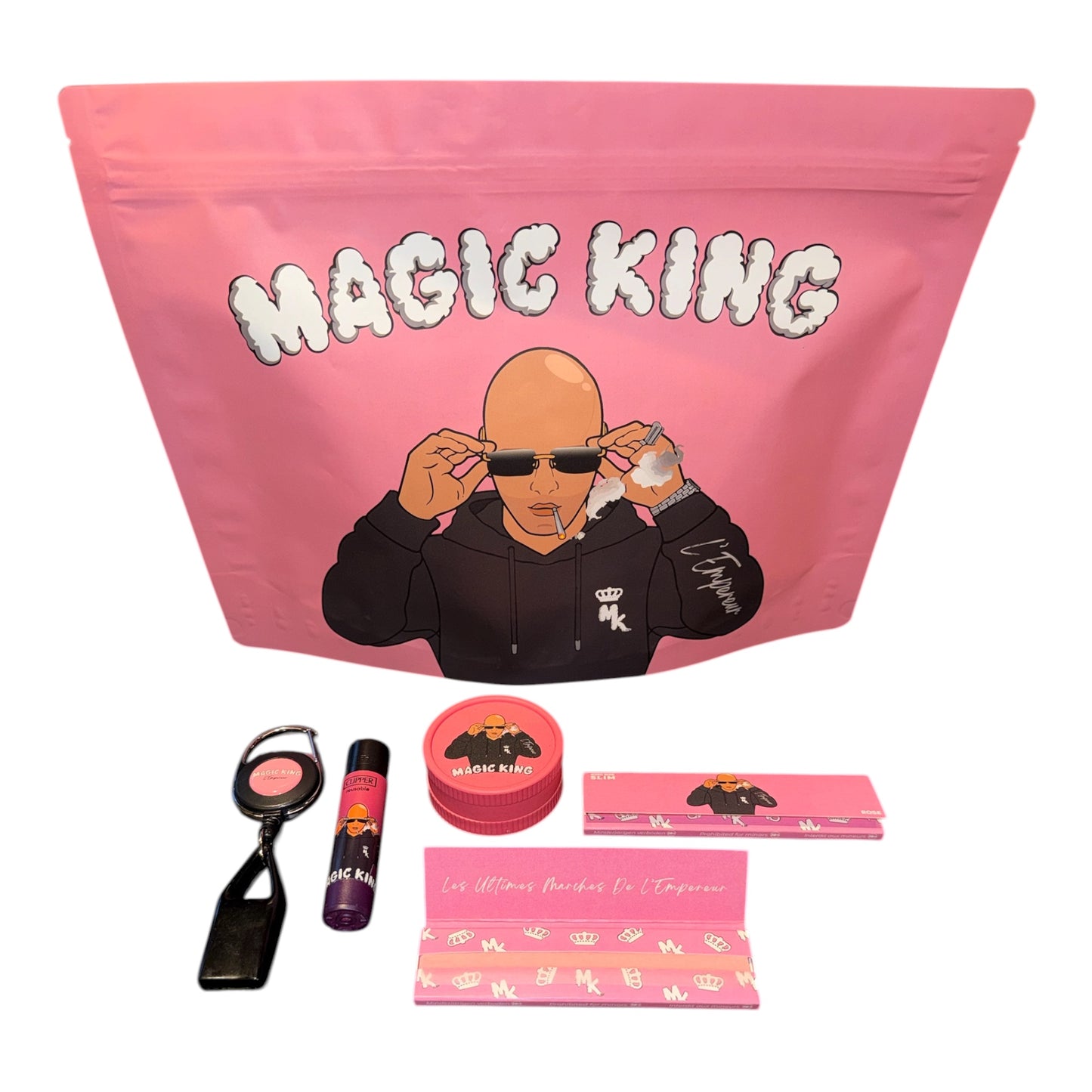 MK x Alkpote BAG L’Empereur Rose – Kit Collector Exclusif