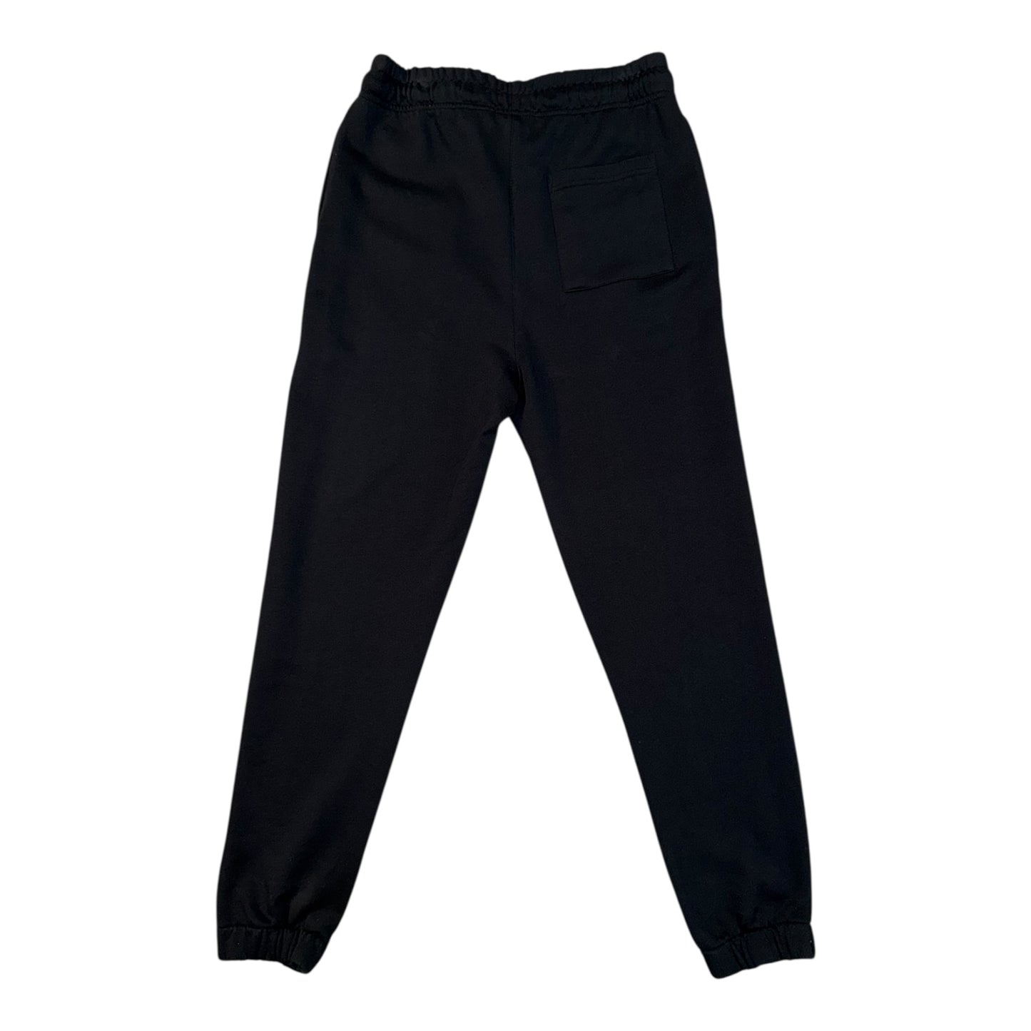 Jogger noir MK Classic – Magic King Brussels, coton bio, coupe fuselée, broderie discrète, style streetwear haut de gamme.