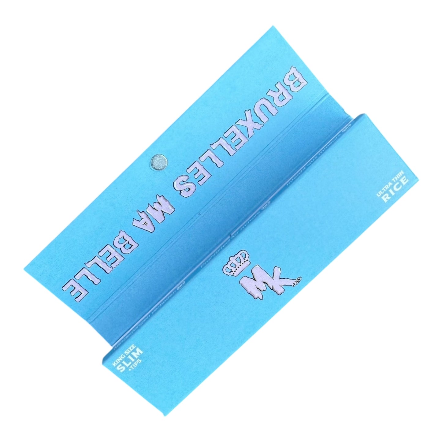 Magic King Bleu + TIPS - Feuilles à Rouler King Size "Riz"