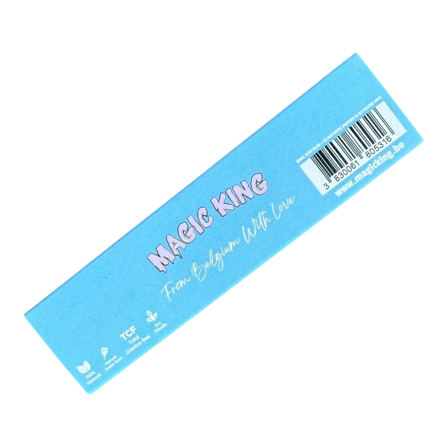 Magic King Bleu + TIPS - Feuilles à Rouler King Size "Riz"
