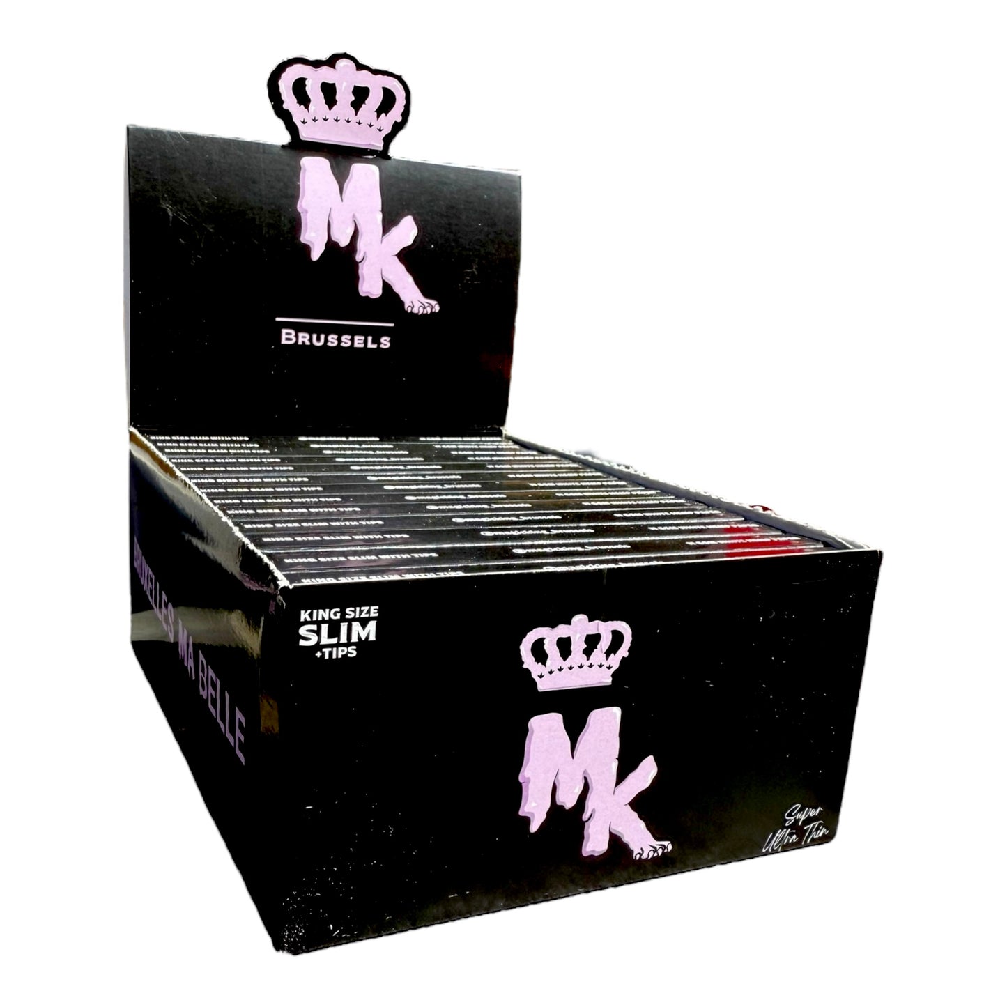 Feuilles Artistiques MK Black "Super Ultra Thin"" + TIPS - Magic King Édition 11 gsm Super Ultra Fin "Slim"