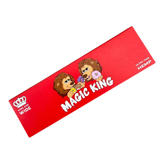 Rolling Papers Wide (Hemp) MK - Magic King Donuts (Red)