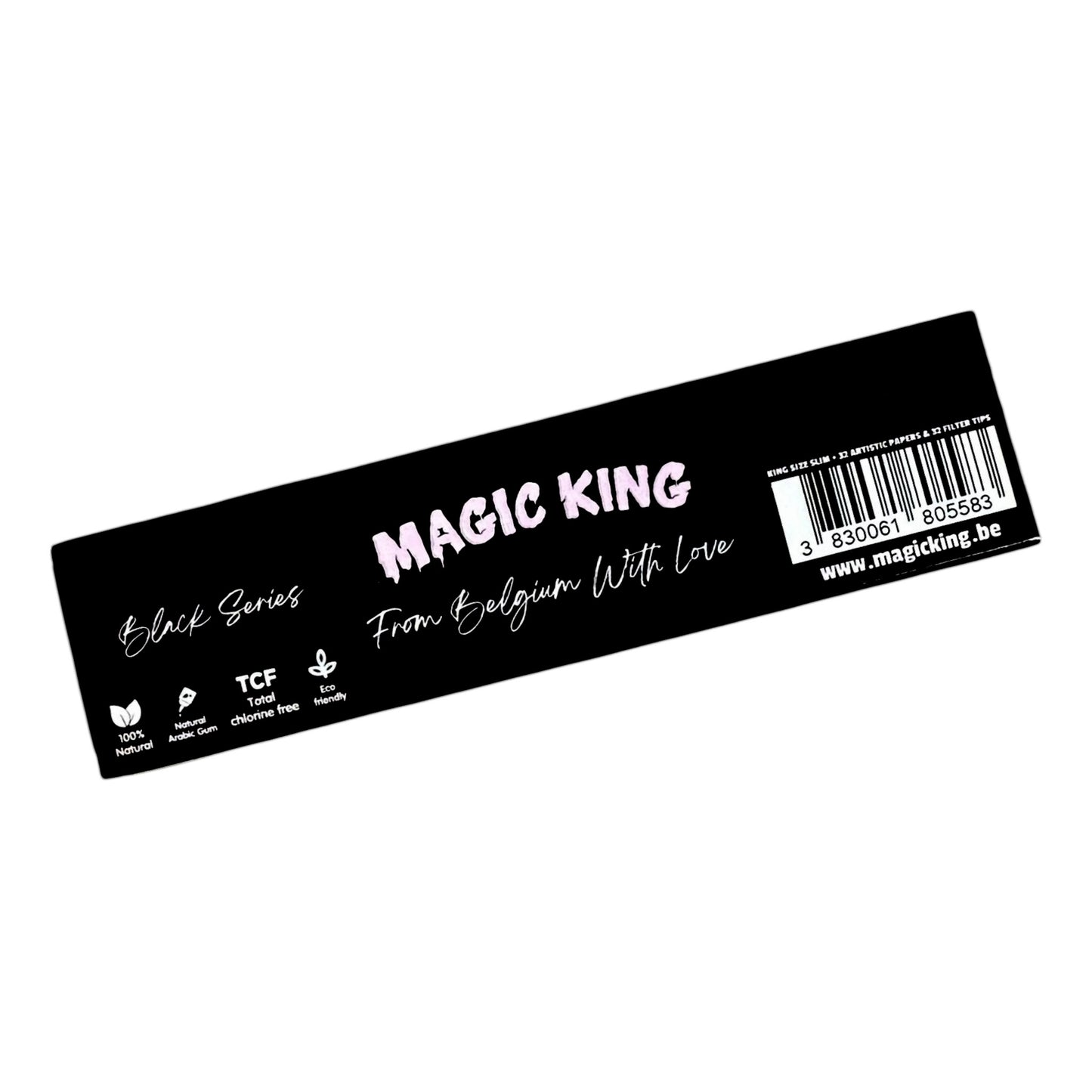 Feuilles Artistiques MK Black "Super Ultra Thin"" + TIPS - Magic King Édition 11 gsm Super Ultra Fin "Slim"