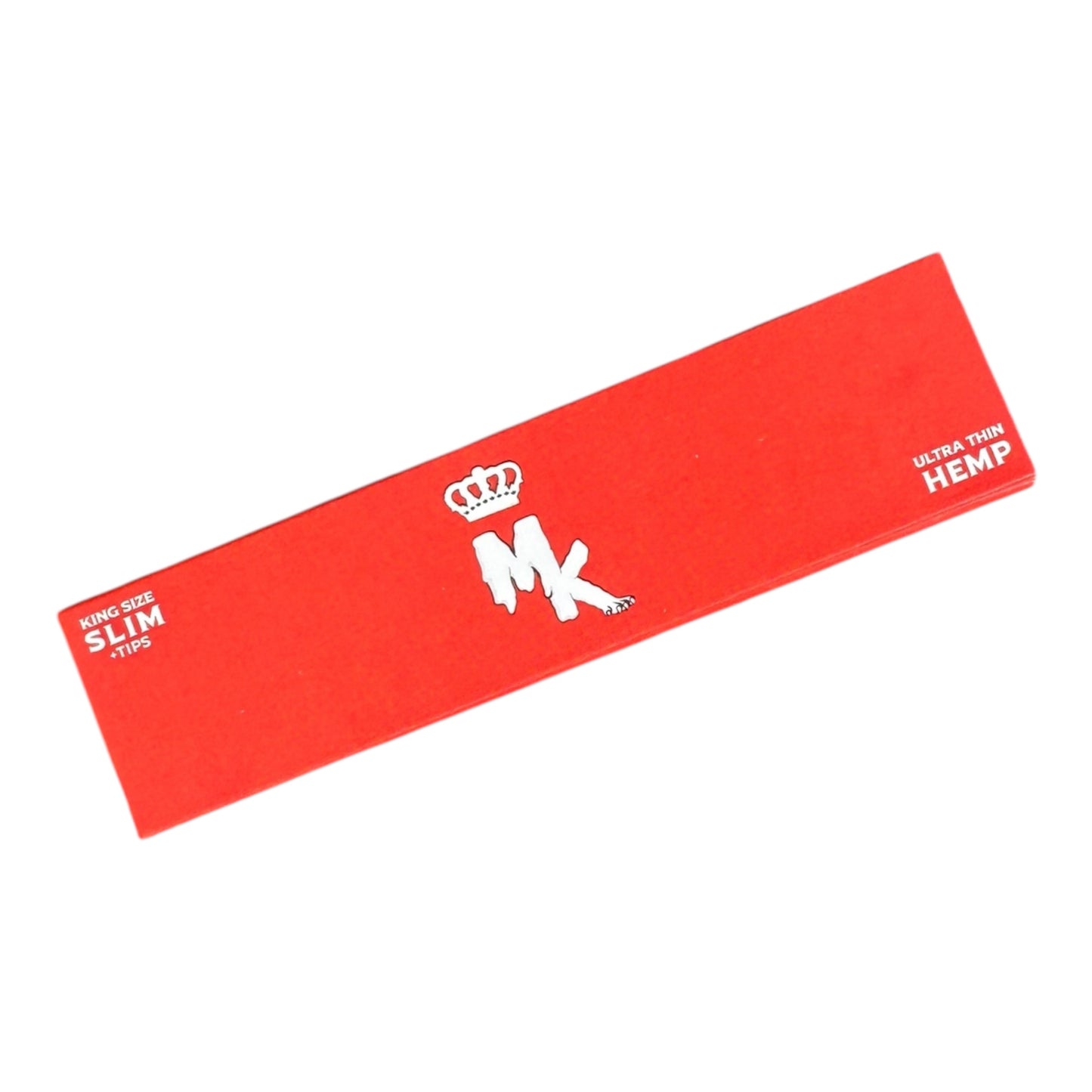 Feuilles Artistiques MK Rouge "Chanvre" + TIPS - Magic King Édition Ultra Fin "Slim"