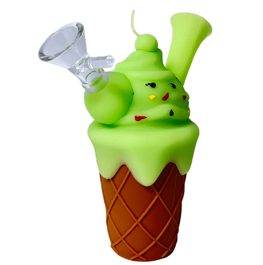 Bong "Silicone" - Ice Cream (14cm)