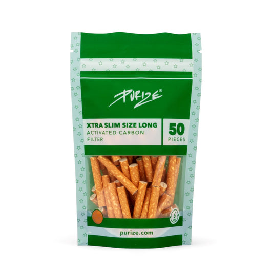 Purize Filters Bags - Xtra Slim 6mm Long (x50) "Cigarettes"