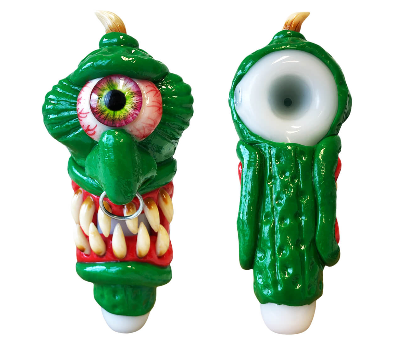Pipe Verre - Monster Collection "Exhausted" (15cm)