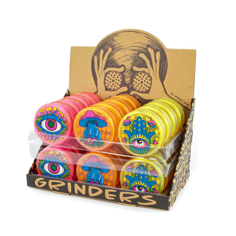 Grinder Plastique - Champignon (2pièces)