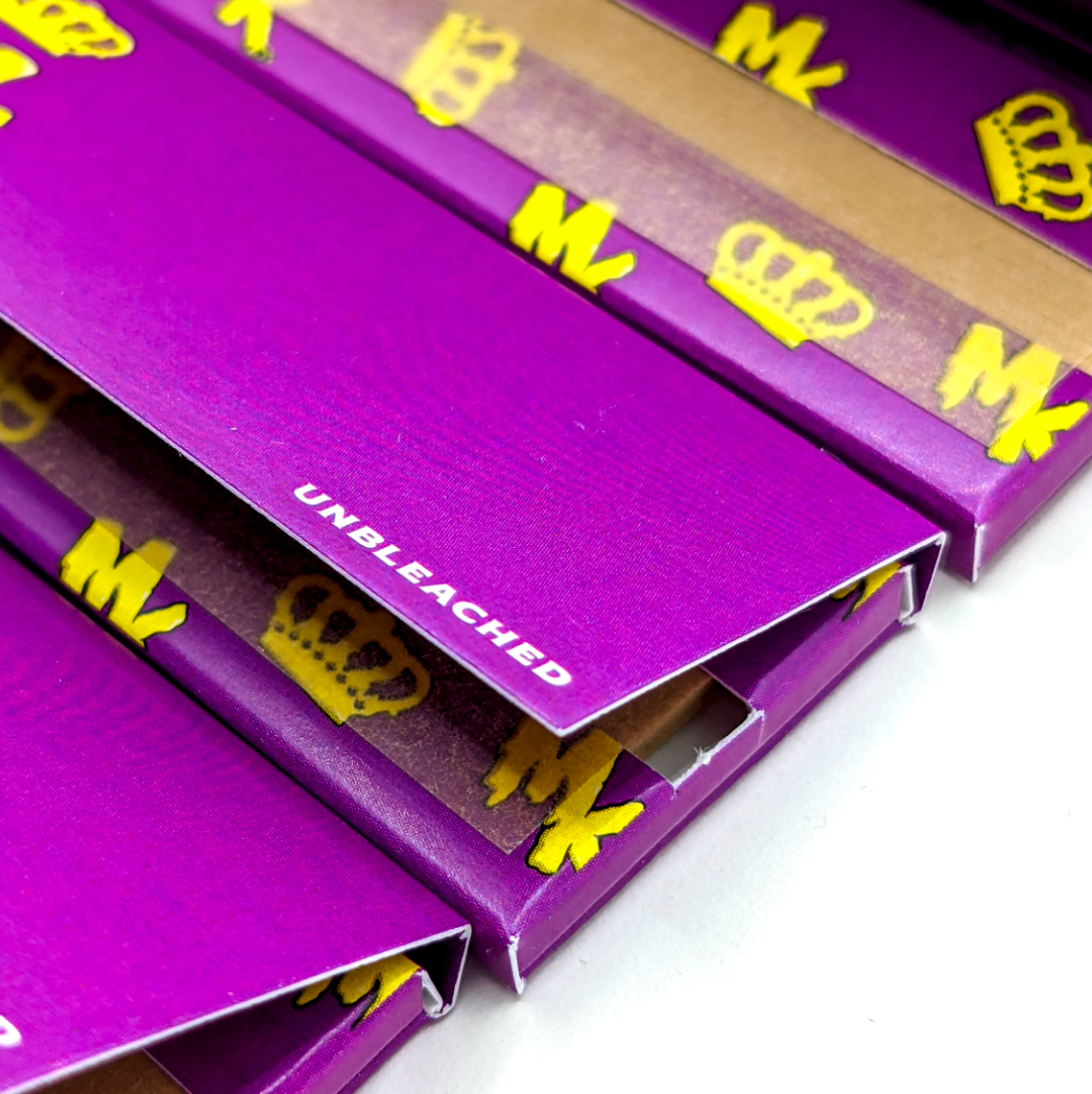 Magic King Mauve - Feuilles à Rouler King Size Slim "Non Blanchi"