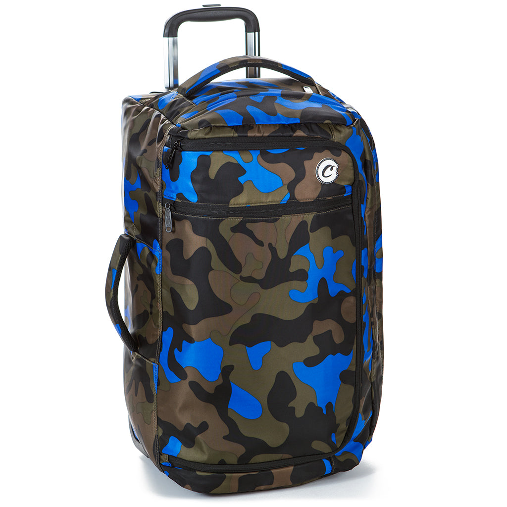 Cookies - Sac Voyage Avec Roulettes "Camo Bleu"