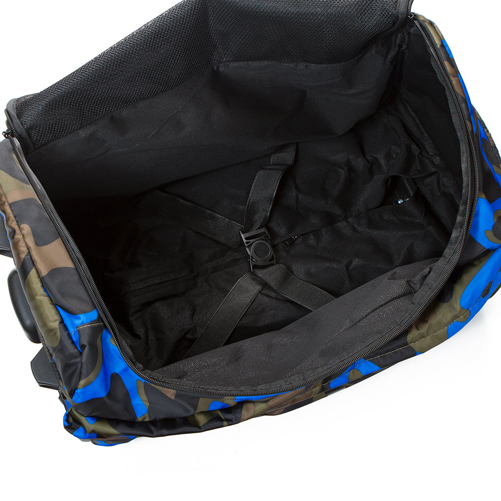 Cookies - Sac Voyage Avec Roulettes "Camo Bleu"