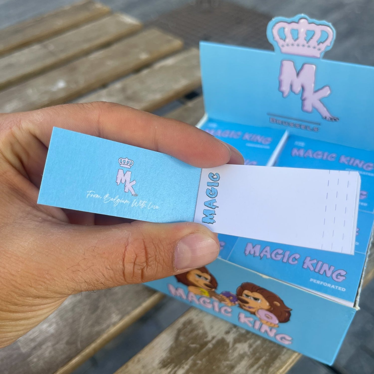 Filtres en carton Magic King - Qualité premium pour une expérience de roulage optimale.