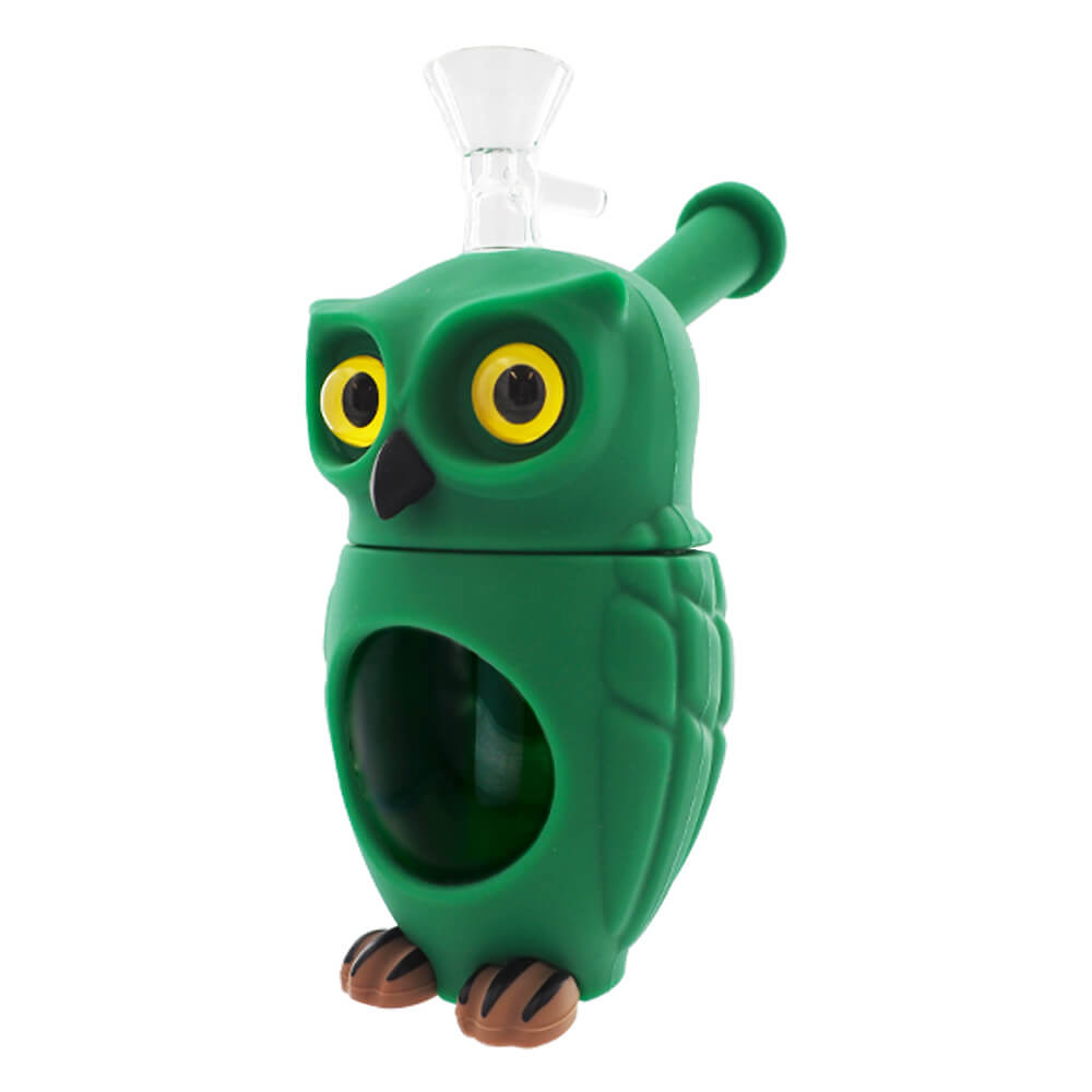 Bong Silicone - Hibou (16 cm)