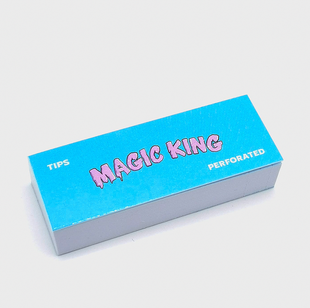 Magic King Tips Blue - Filter Tips Wide