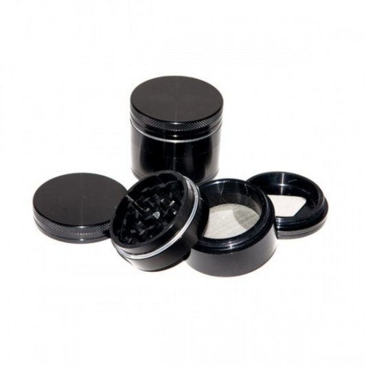 Grinder "30mm" - Aluminium Noir (4pièces)