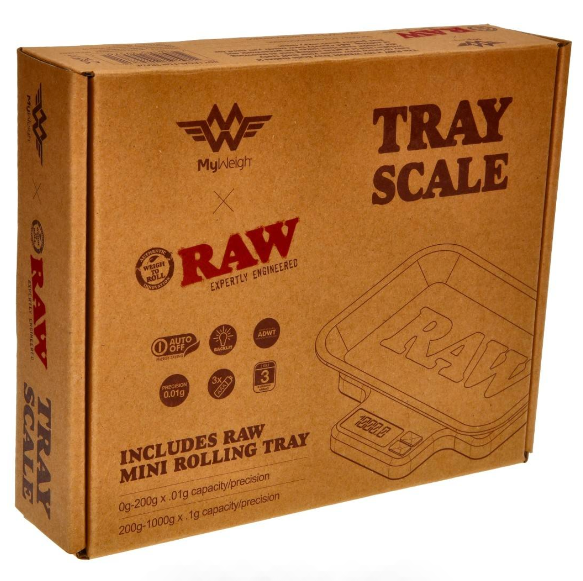 RAW "Balance Avec Plateau" (1 Kg)