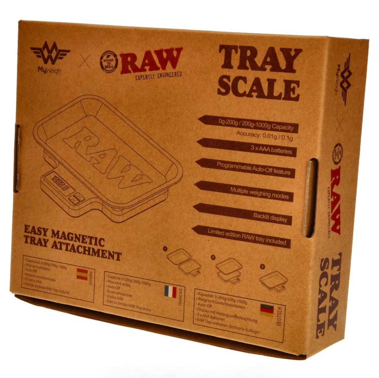 RAW "Balance Avec Plateau" (1 Kg)