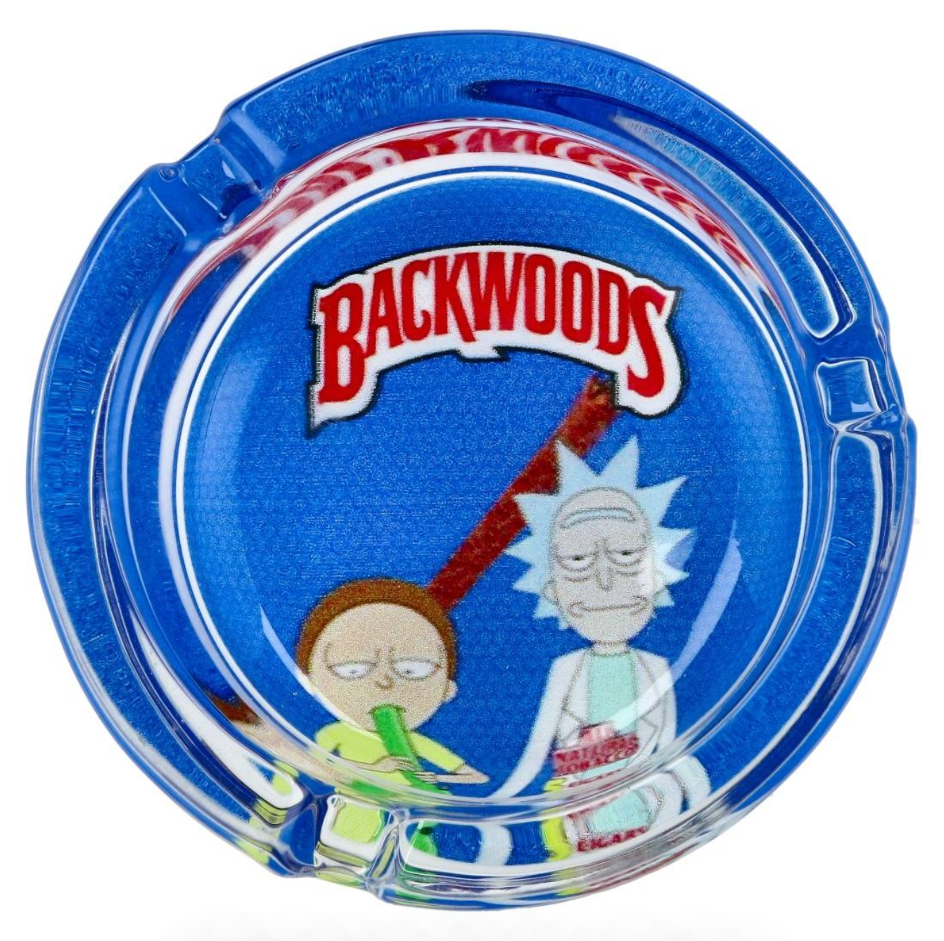 Cendrier Verre - Backwoods Rick & Morty (85mm)