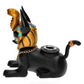 Bong Silicone Noir - Anubis Egypte (13cm)