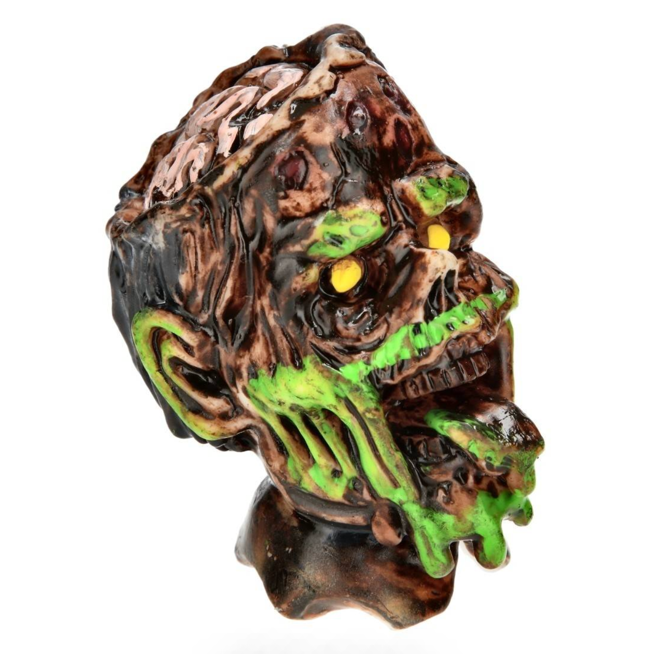 Bong Silicone Verre - Mini ZOMBIE (12cm)