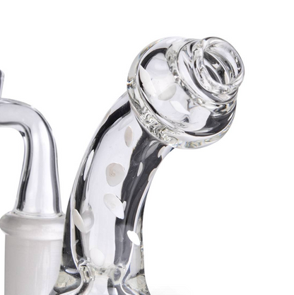DAB Bong Verre - Bubbler Breit Transparent (16cm)