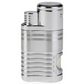 Winjet Torch Lighter - 4 Red Flames (Silver)