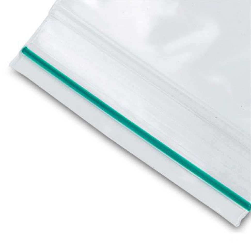 Sachet "Anti-Odeur" Transparent Vert - 55 x 65 mm (2gr)