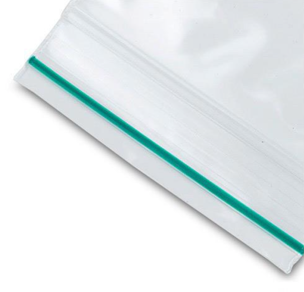 Sachet "Anti-Odeur" Transparent Vert - 40 x 40 mm (0,5gr)