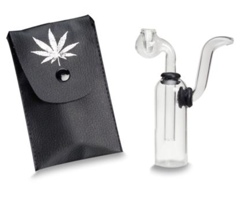 Pipe Huile Verre - Mini Traveller (10cm)