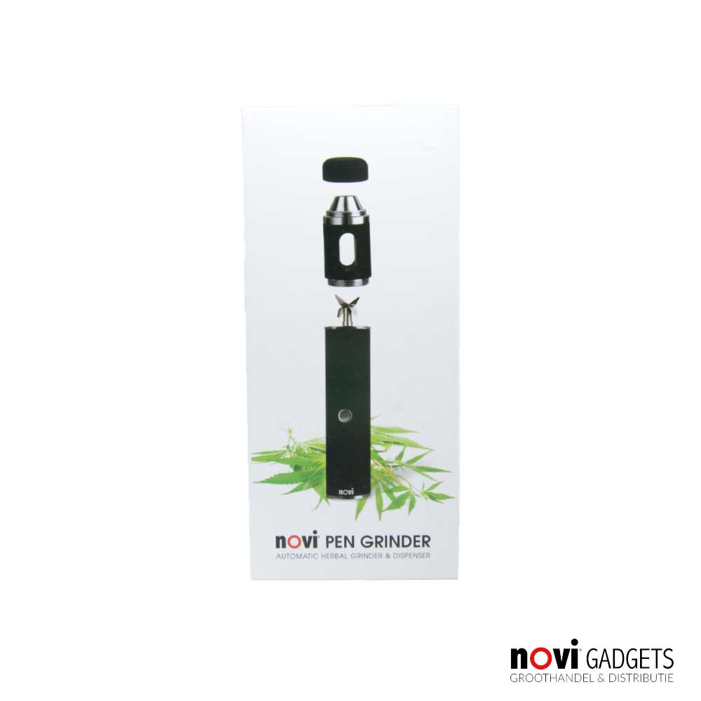 Grinder Alu Novi - Electrique Pen Noir