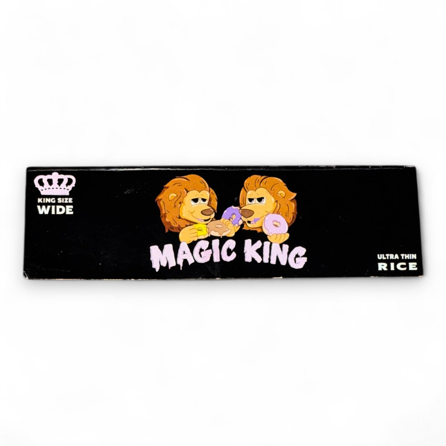 Magic King Donuts Blue - Rolling Papers Wide (Rice)