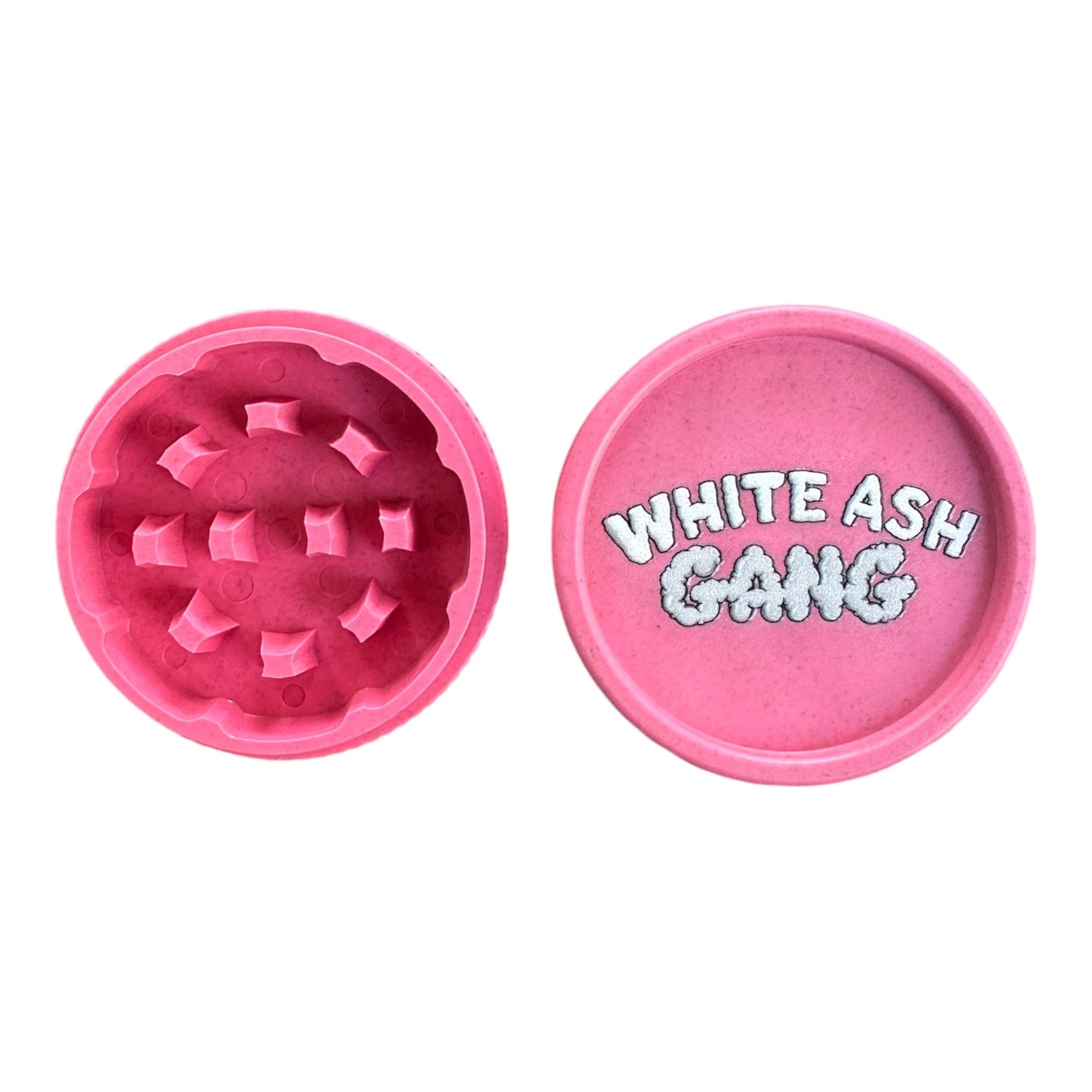 Magic King Grinder Chanvre Rose - White Ash Gang (2pièces)