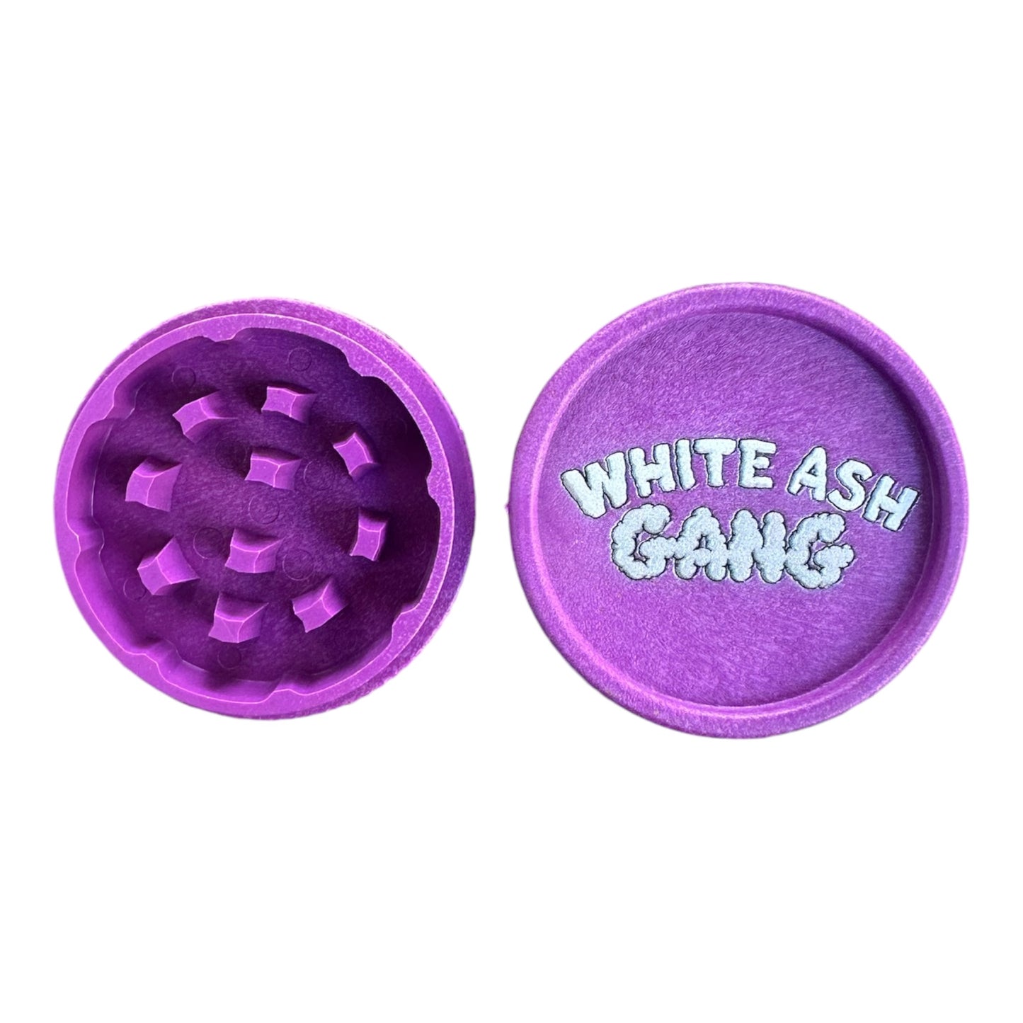 Magic King Grinder Chanvre Mauve - White Ash Gang (2pièces)