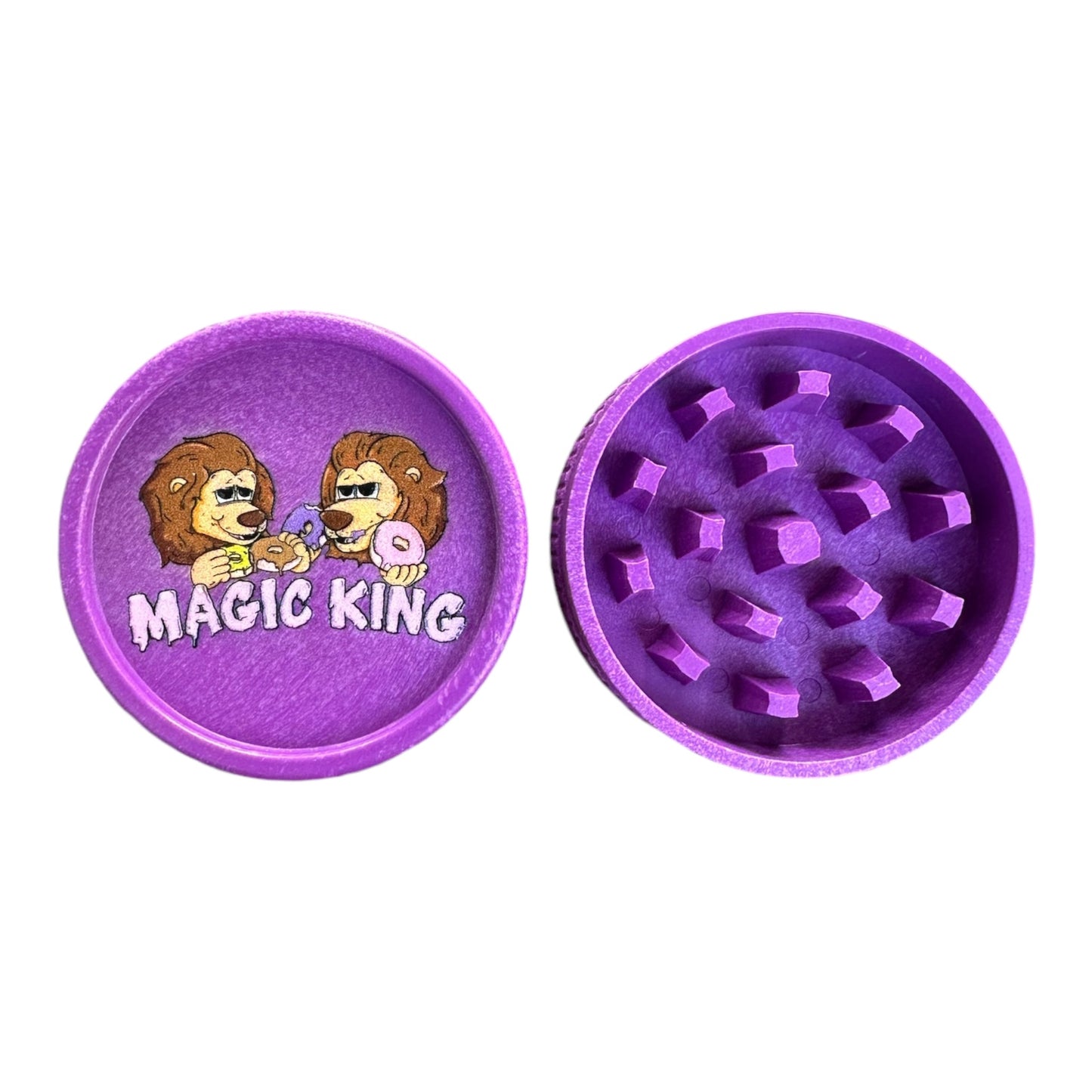 Magic King Grinder Chanvre Mauve - Lions Donuts (2pièces)