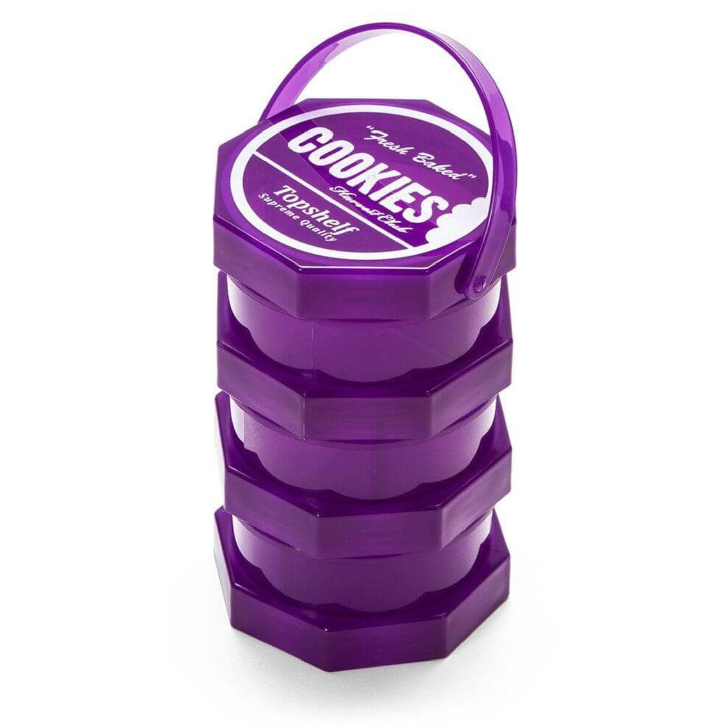 Cookies Stockage Stackable - Mauve (3pièces)