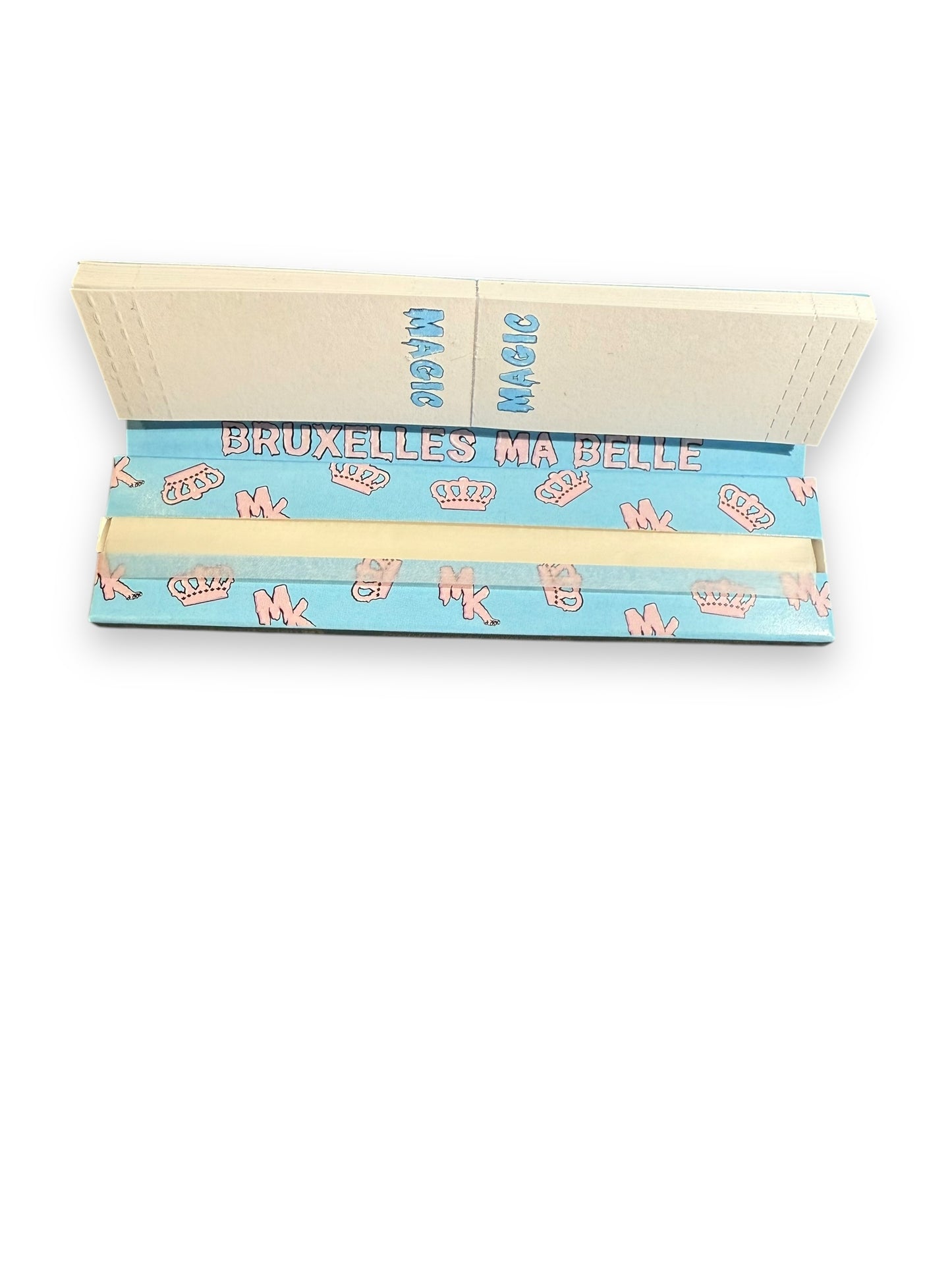 Magic King Donuts Blue - Rolling Papers Wide (Rice)