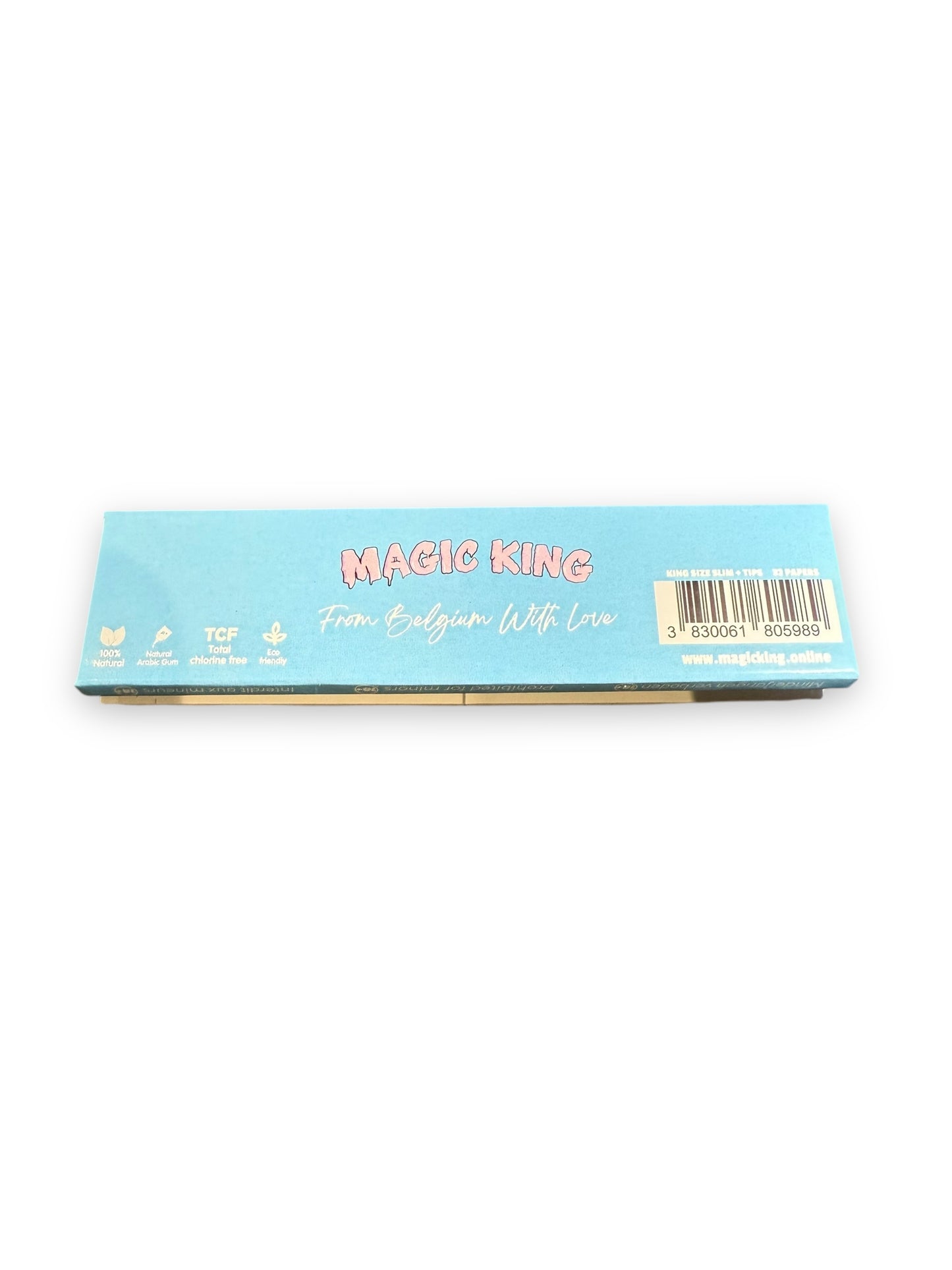 Magic King Donuts Blue - Rolling Papers Wide (Rice)