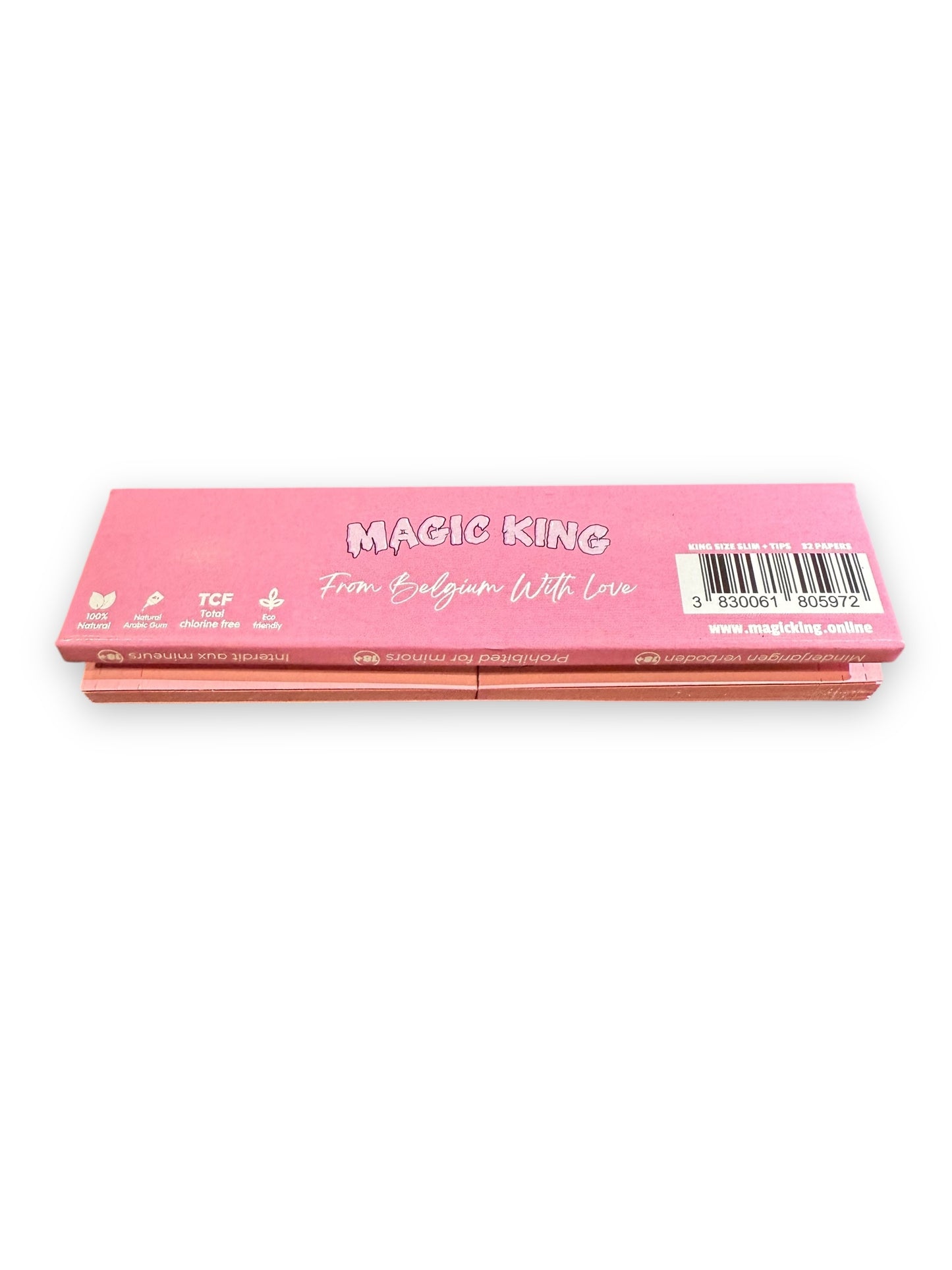 Magic King Donuts Blue - Rolling Papers Wide (Rice)