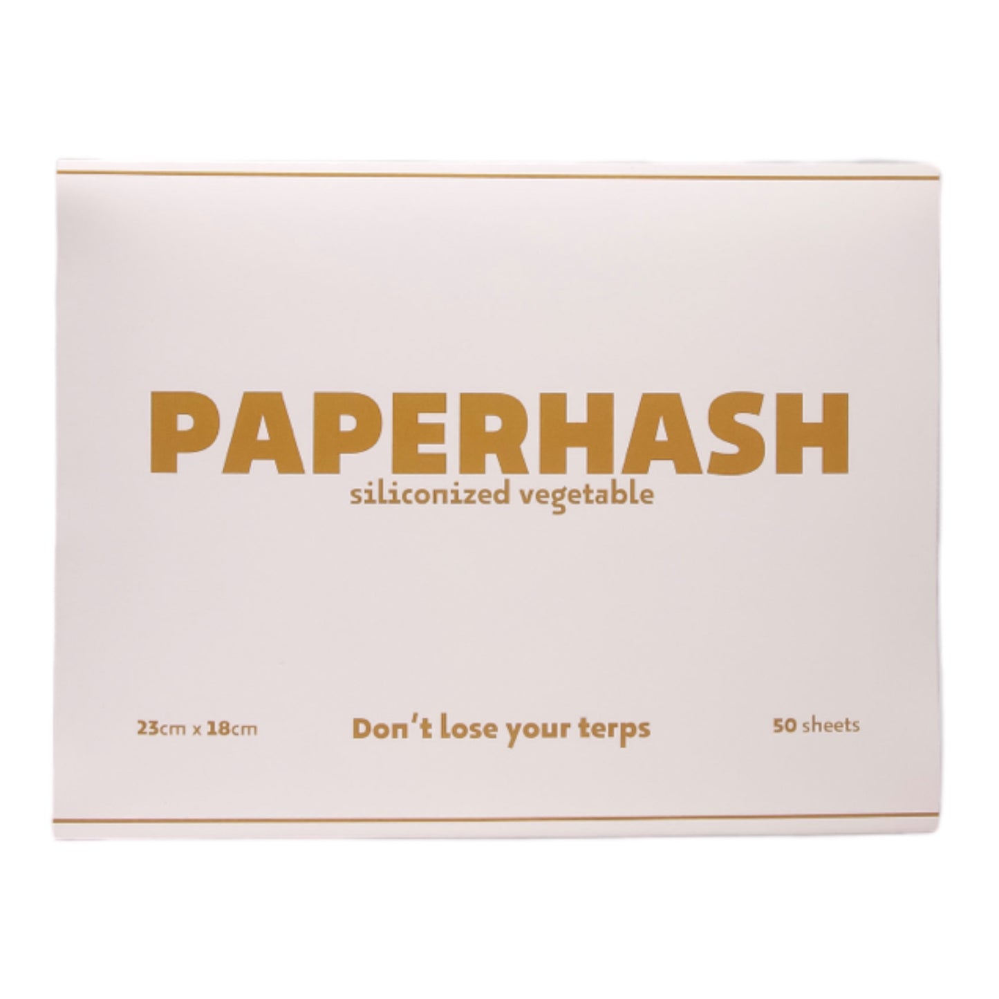 Papier Végétal Pro pour Haschich (Cure) - HASHPAPER 50x Feuilles (23cm x 18cm)