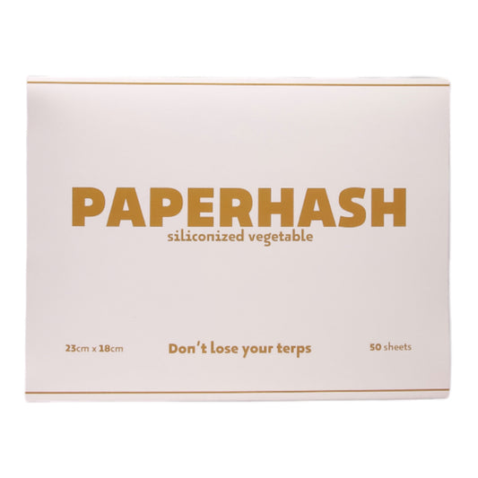 Papier Végétal Pro pour Haschich (Cure) - HASHPAPER 50x Feuilles (23cm x 18cm)