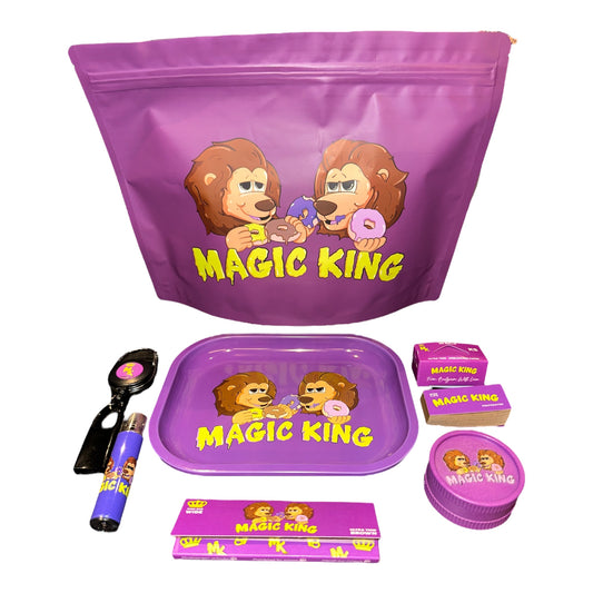 Magic King Kit Bag "Lions Donuts  Mauve"