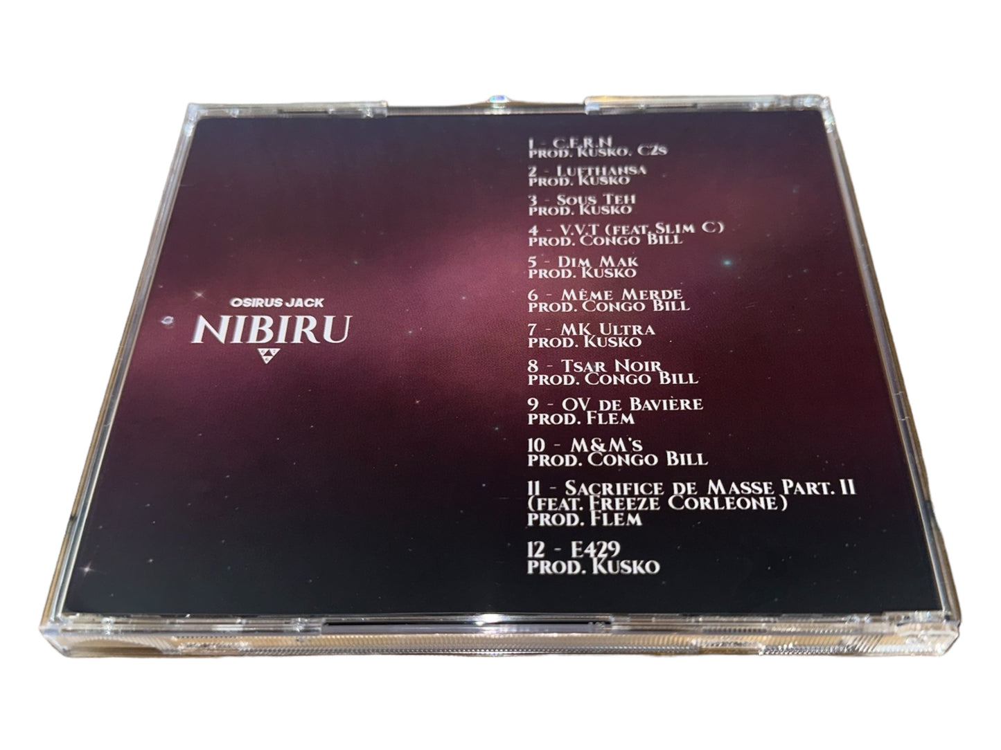 CD Album Osirus Jack - Nibiru