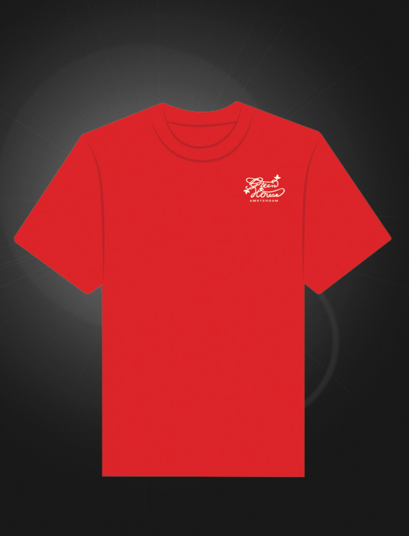 Green House - T-Shirt Rouge FULLGAS !