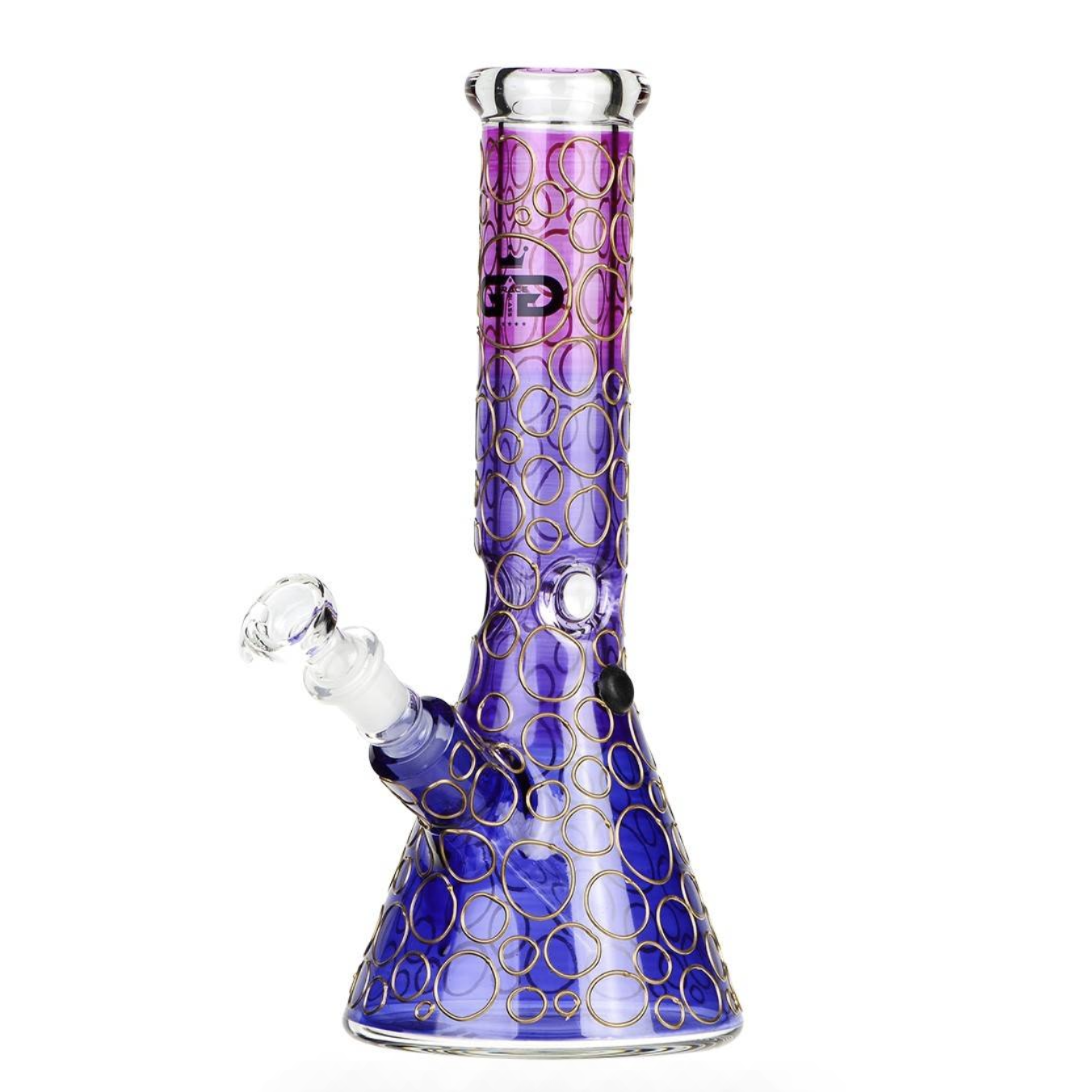 Bong Verre - Grace Mauve (32cm)