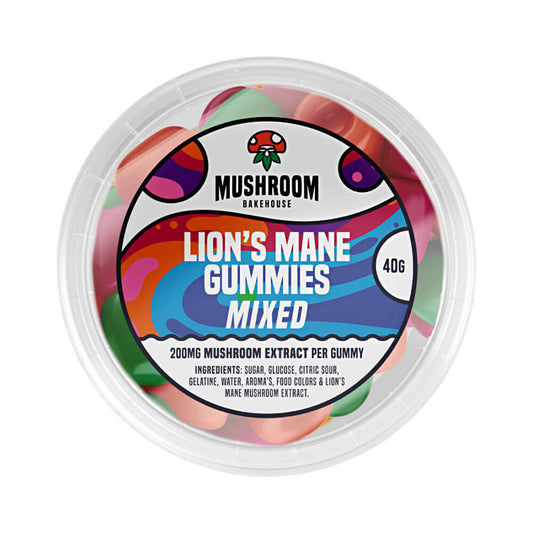 Gummies Champignon Lion's Mane (200mg) - Mix Multi (40g)